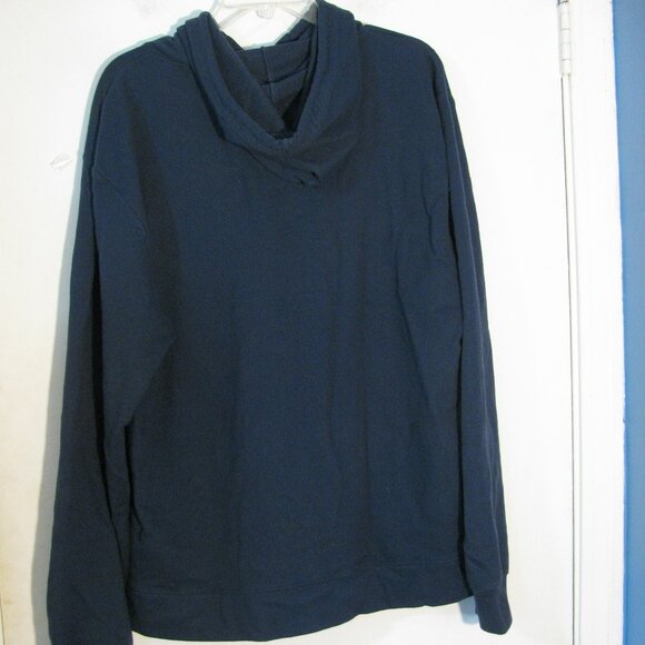 * Delta Fleece Hoodie Sweatshirt 2XL Plus Size Owl Harry Potter Blue Like New - Picture 5 of 5